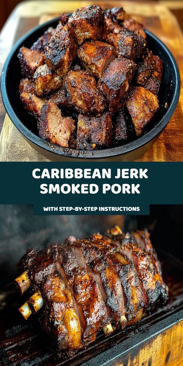 Slow-Cooked Caribbean Jerk Pork Shoulder with Pineapple Glaze