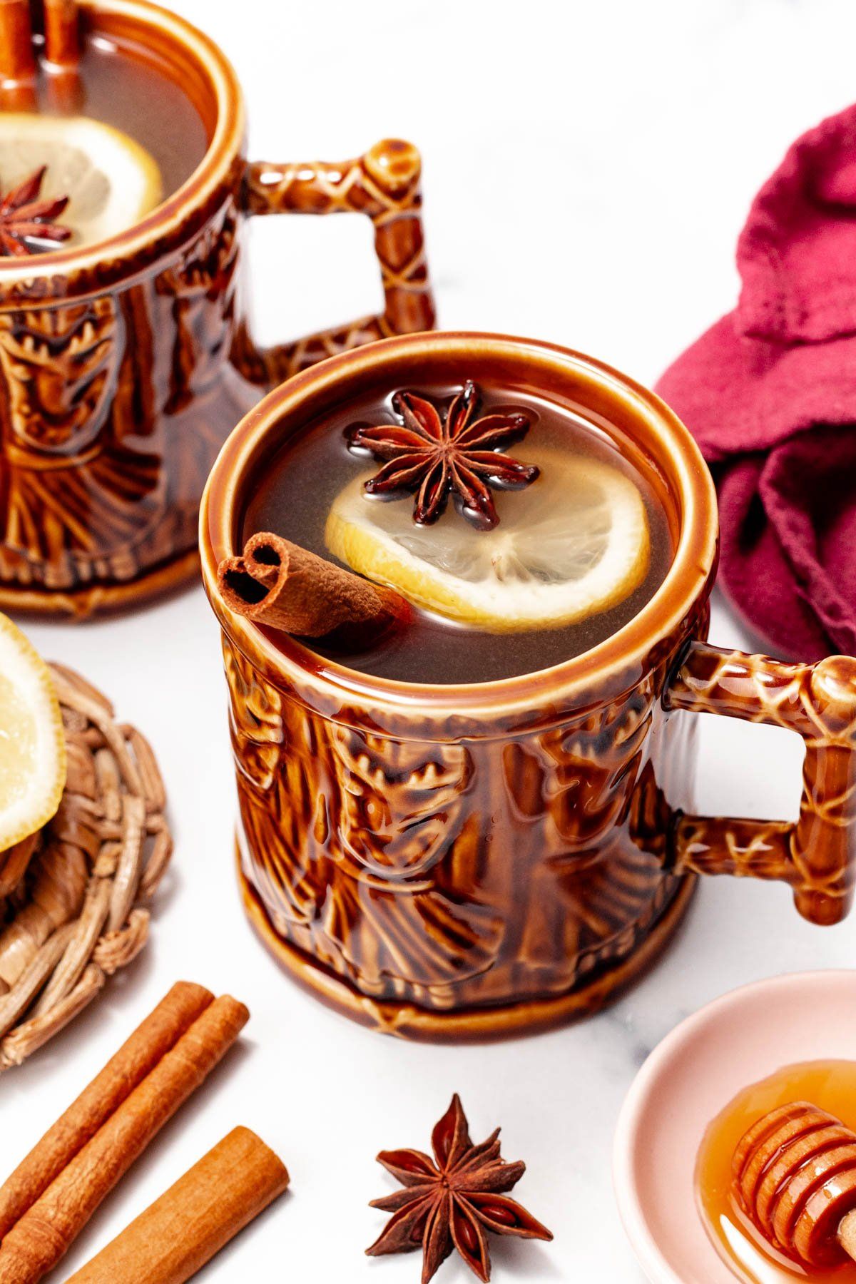 Spiced Booklover’s Dark Rum Toddy