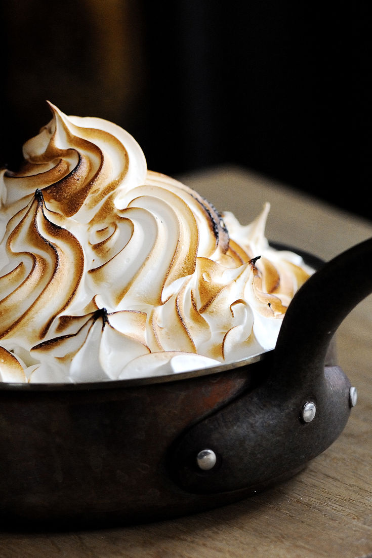 Truffle-Infused British Baked Alaska