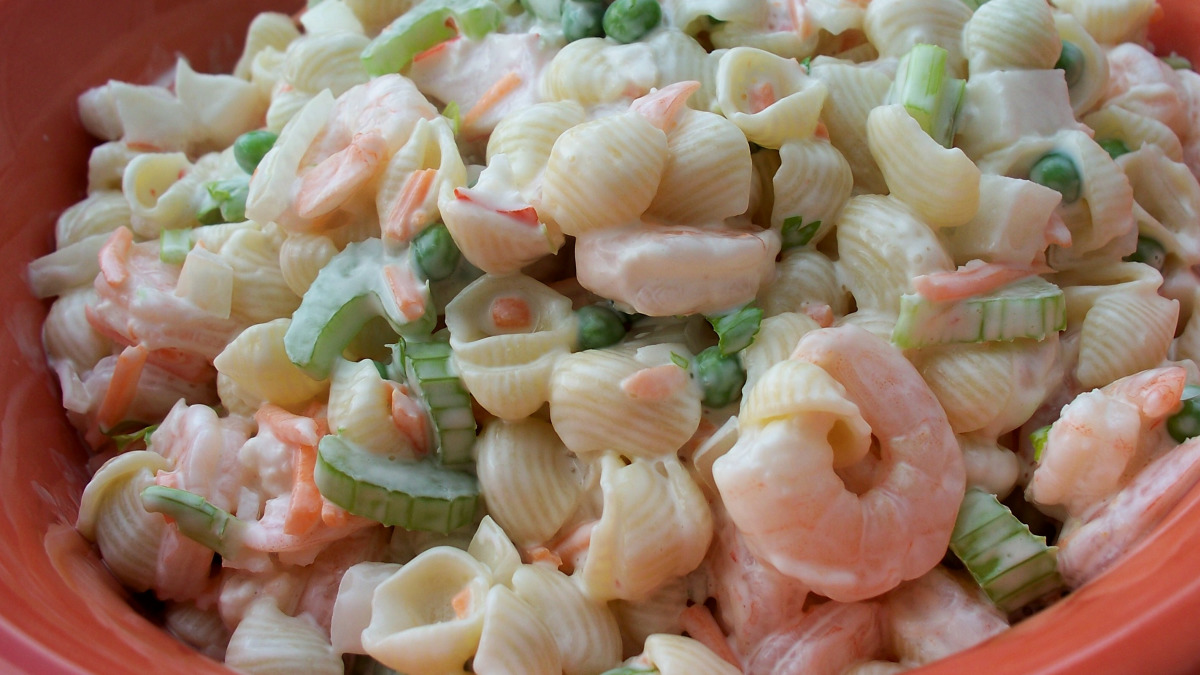 Azure & Coral Seafood Salad