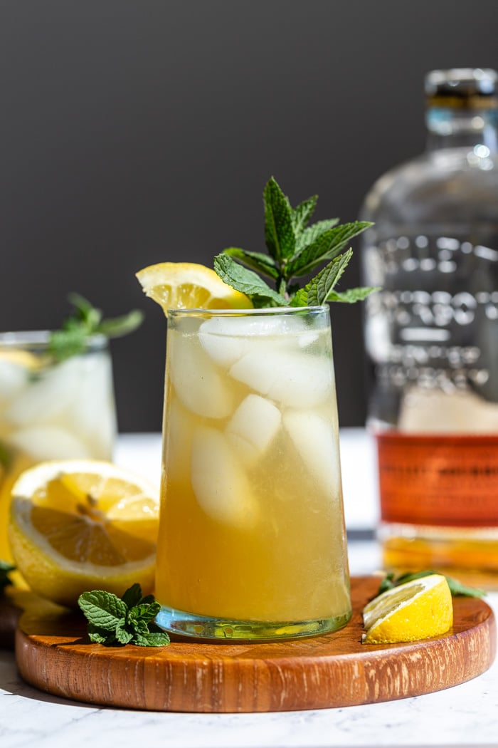 Ginger-Lemon Whiskey Smash