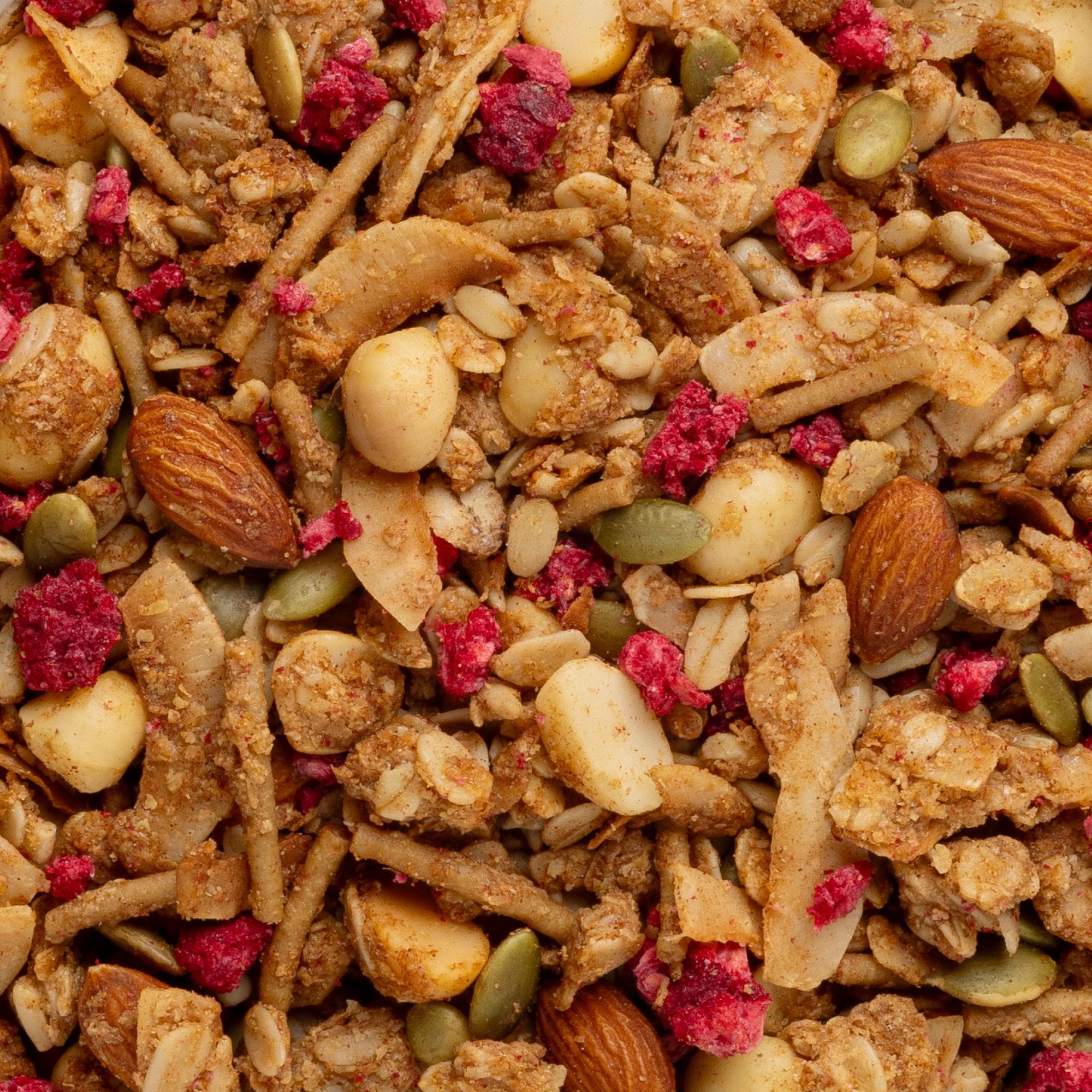 Macadamia Nut and Quandong Berry Granola Clusters