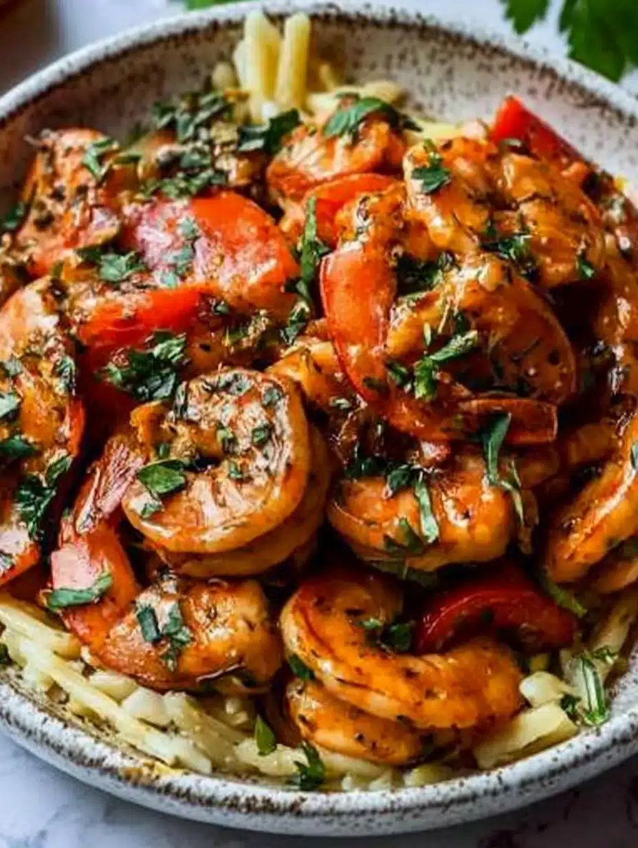 Sautéed Garlic Shrimp with Paprika and Parsley