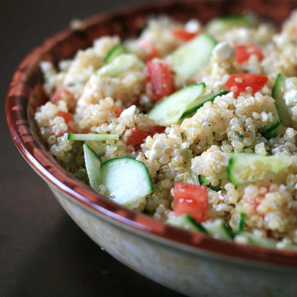 Spring Quinoa Salad with Peas, Radishes, and Feta