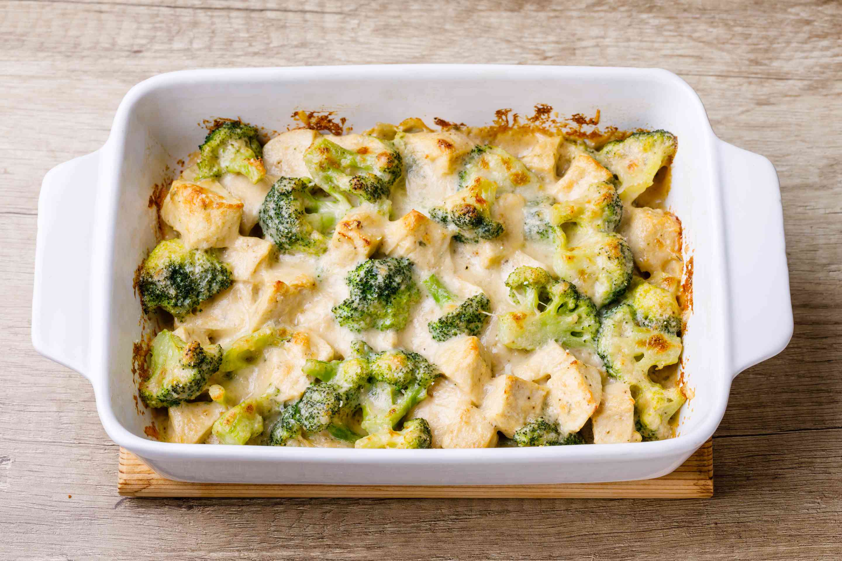 Oven-Baked Chicken and Broccoli Casserole with Cashew Cream