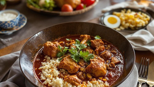 Slow-Simmered Doro Wat with Berbere-Spiced Chicken