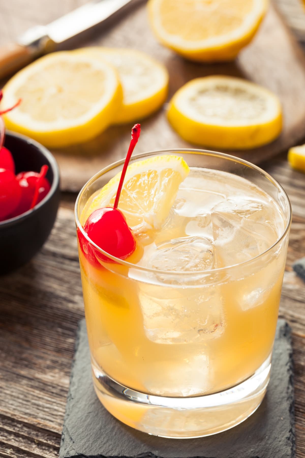 Citrus-Infused Amarillo Whiskey Sour