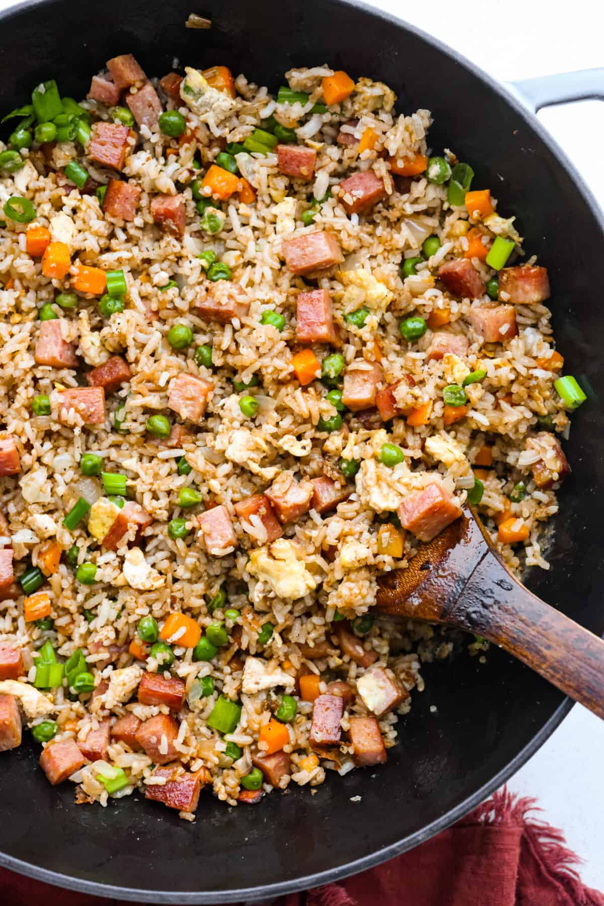 Spam and Egg Breakfast Fried Rice