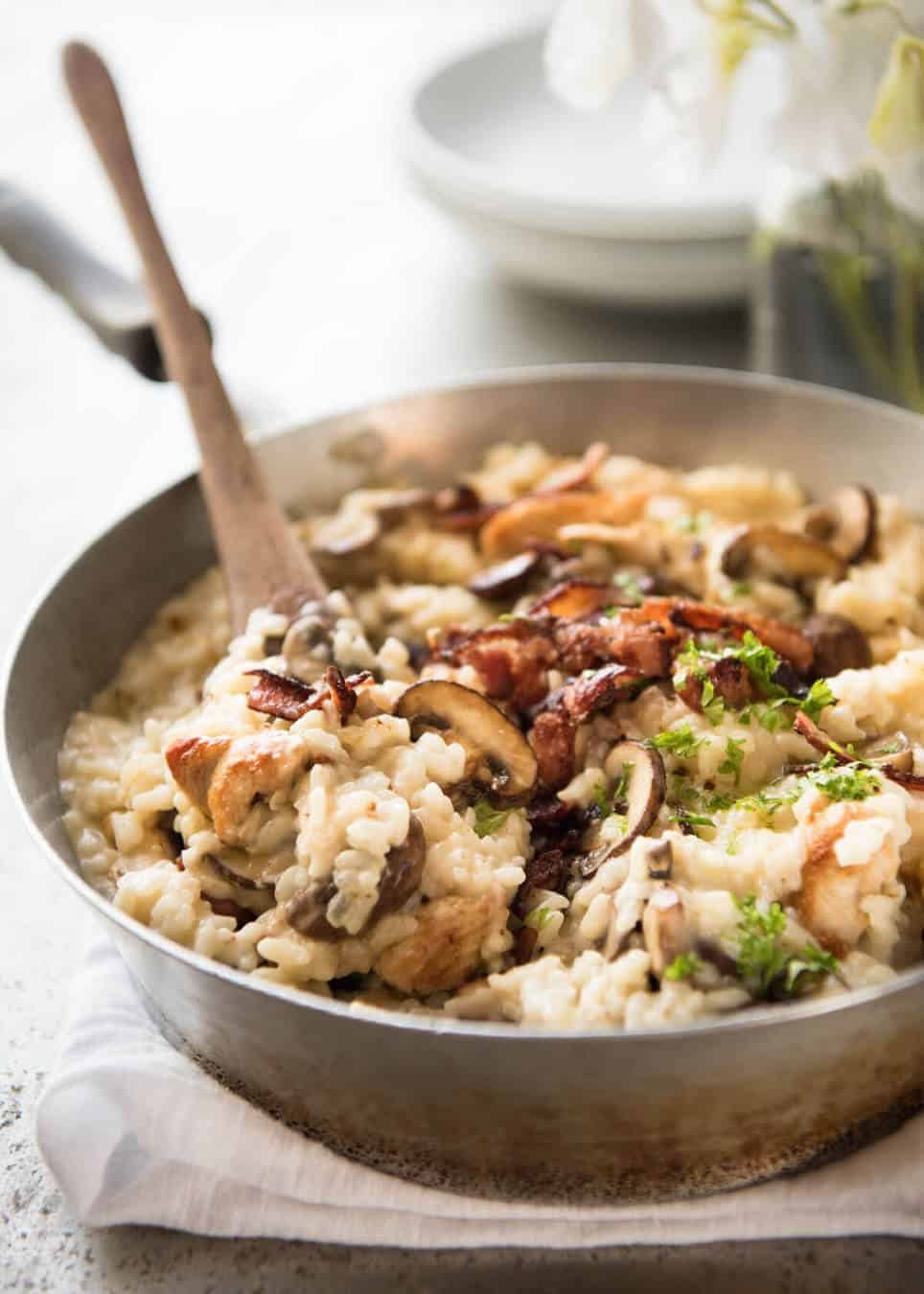 Best-Best Chicken & Mushroom Risotto