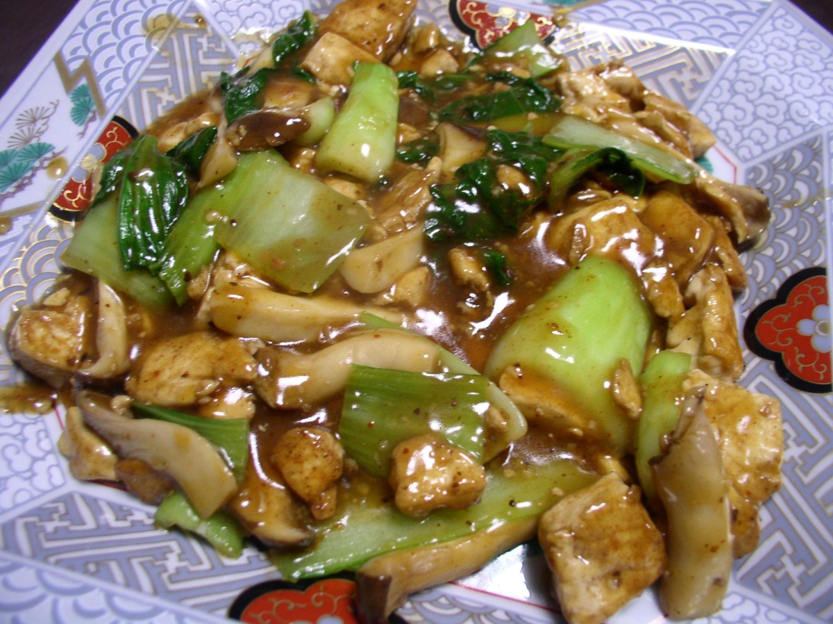 Stir-Fried Tofu with Vietnamese Five-Spice and Bok Choy