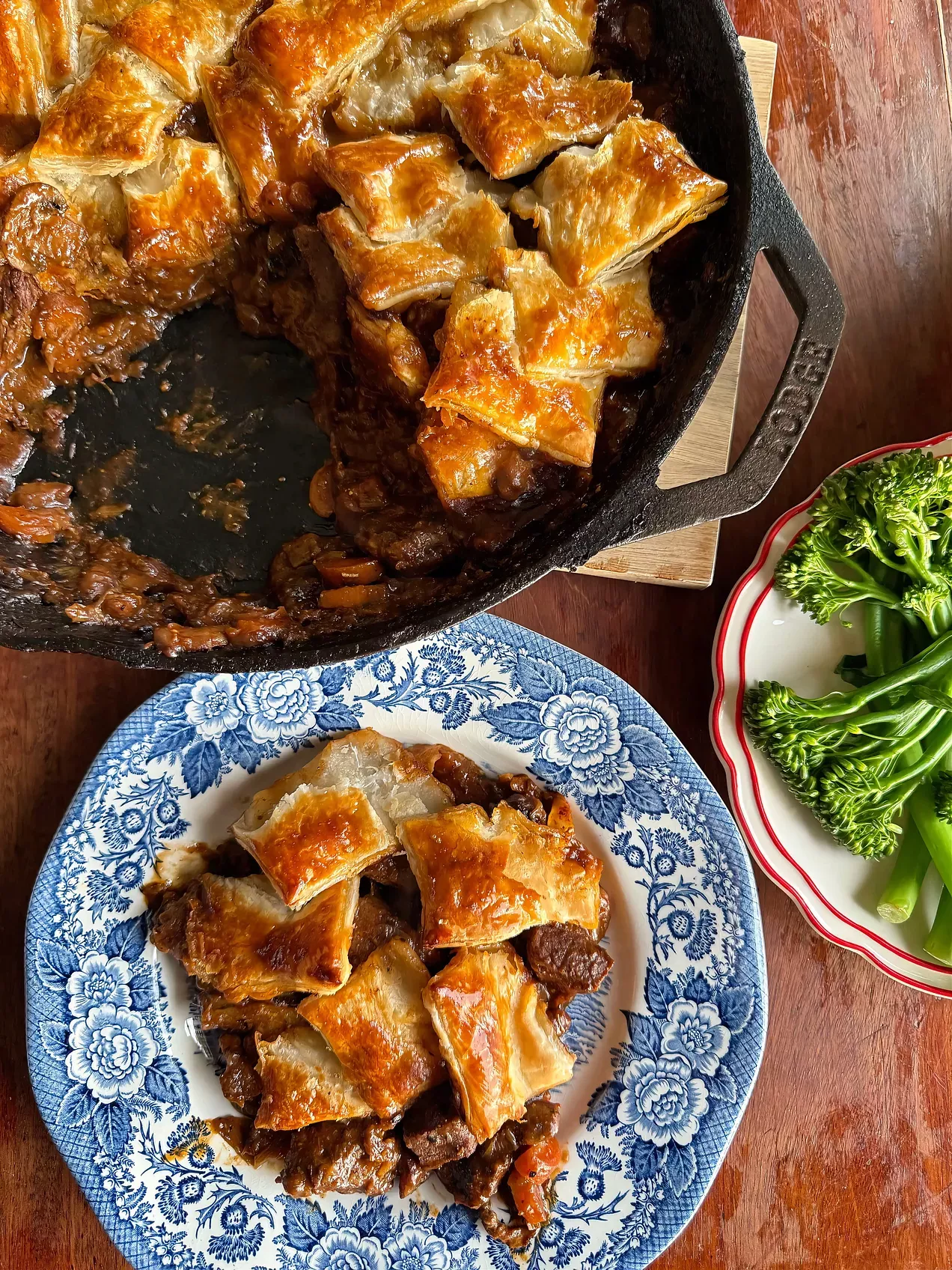 Slow-Baked Australian Beef and Guinness Pie