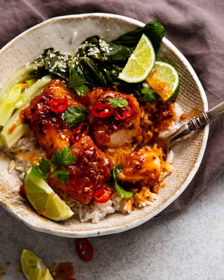 Kangaroo Fillet Stir-Fry with Finger Lime and Native Pepper Sauce