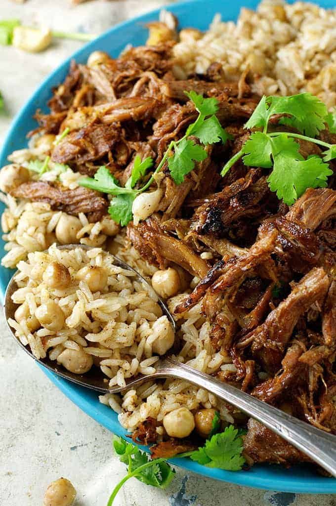 Slow-Cooked Syrian Lamb with Sumac and Chickpeas