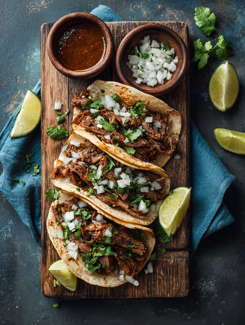 Tamarind-Lime Grilled Pork Tacos