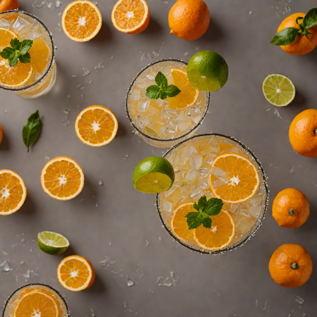 Spiced Tequila Clementine Margarita