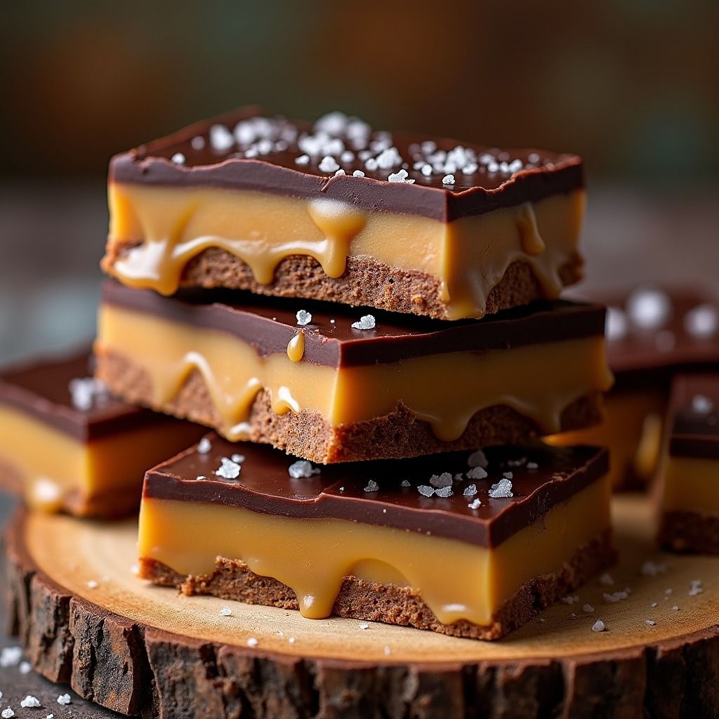 Tim Tam Inspired No-Bake Chocolate Caramel Bars