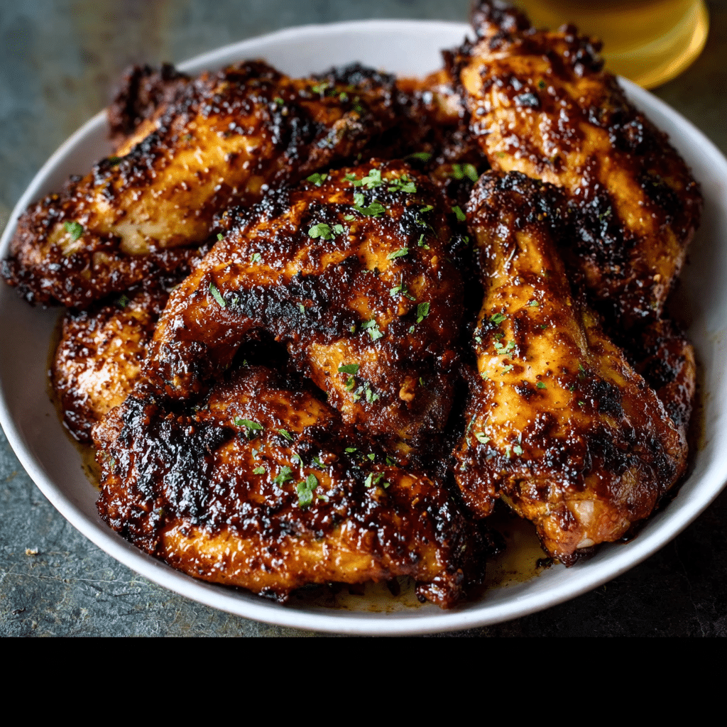 Ethiopian Coffee-Rubbed Grilled Chicken with Spiced Berbere Glaze