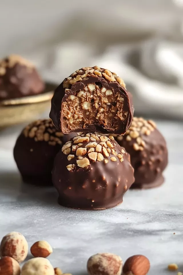 Tim Tam-Inspired No-Bake Chocolate Hazelnut Slice