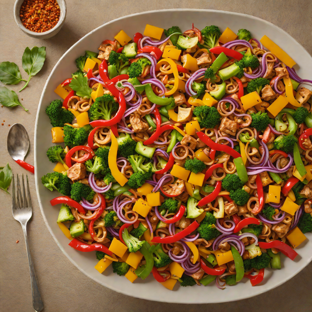 Spiced Tibs Stir-Fry with Berbere and Mixed Vegetables