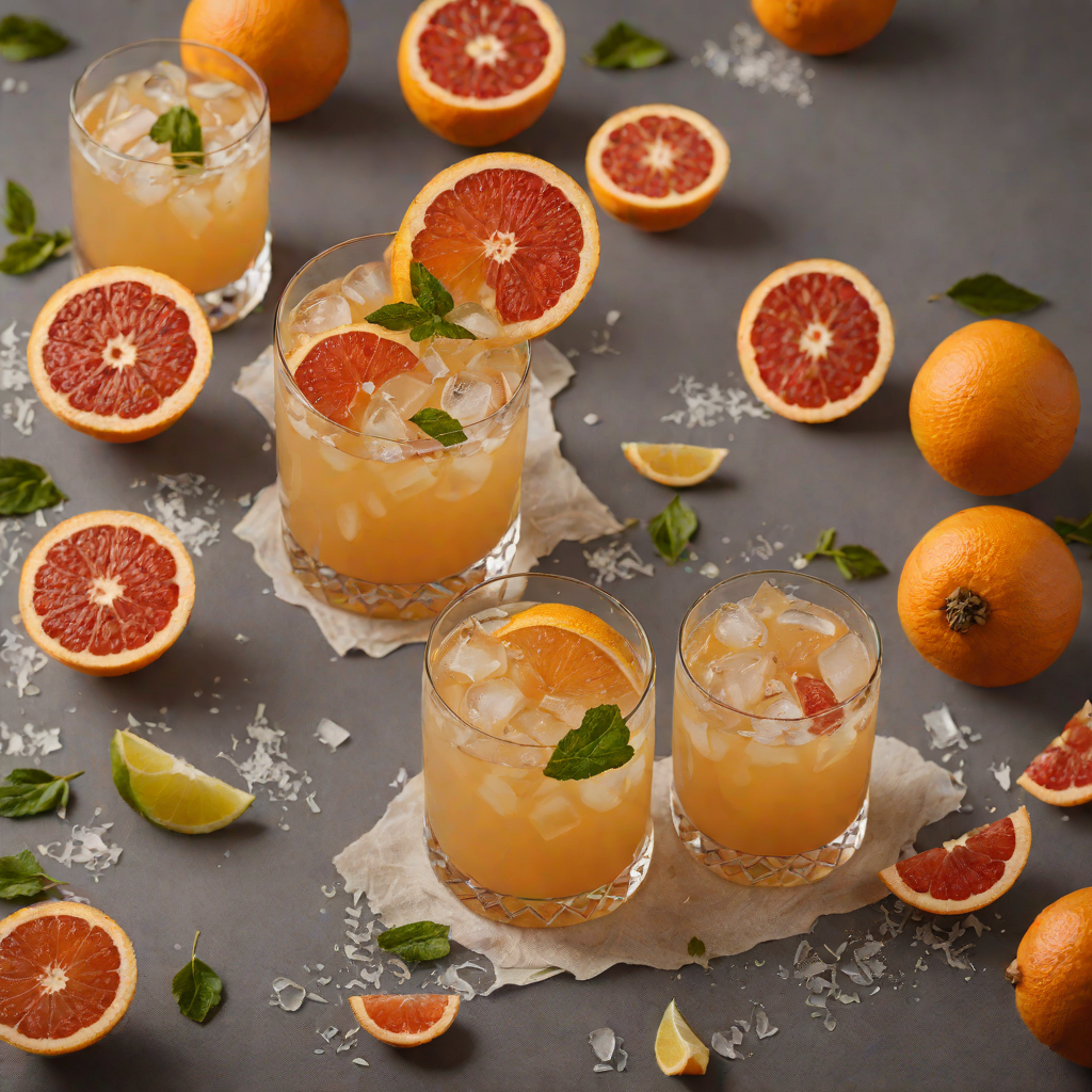 Smoky Grapefruit Whiskey Sour