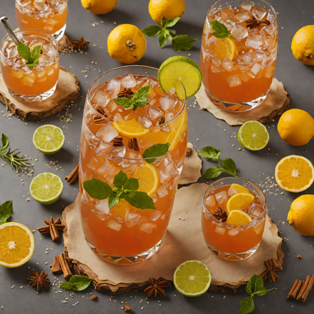 Ginger-Spiced Rum Punch
