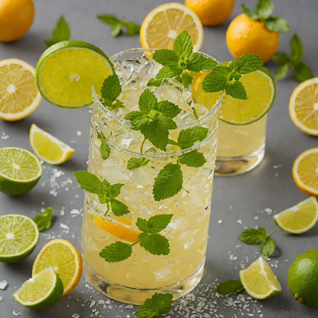 Citrus-Mint Tequila Smash