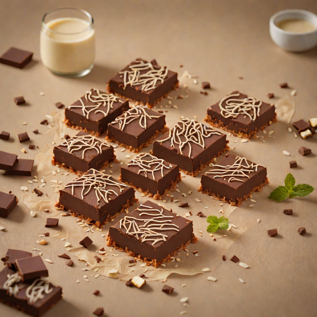 No-Bake Tim Tam Chocolate Slice with Coconut and Condensed Milk