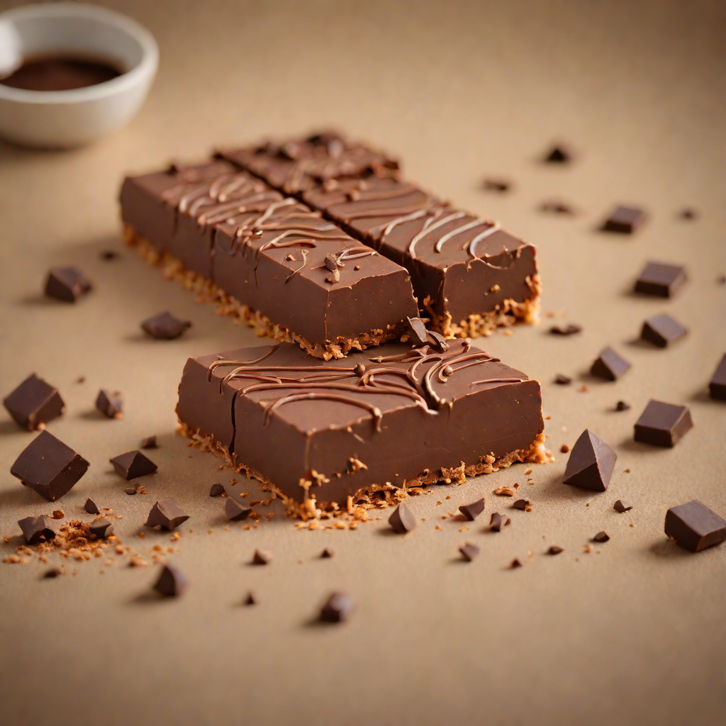 No-Bake Milo Slice with Chocolate Ganache