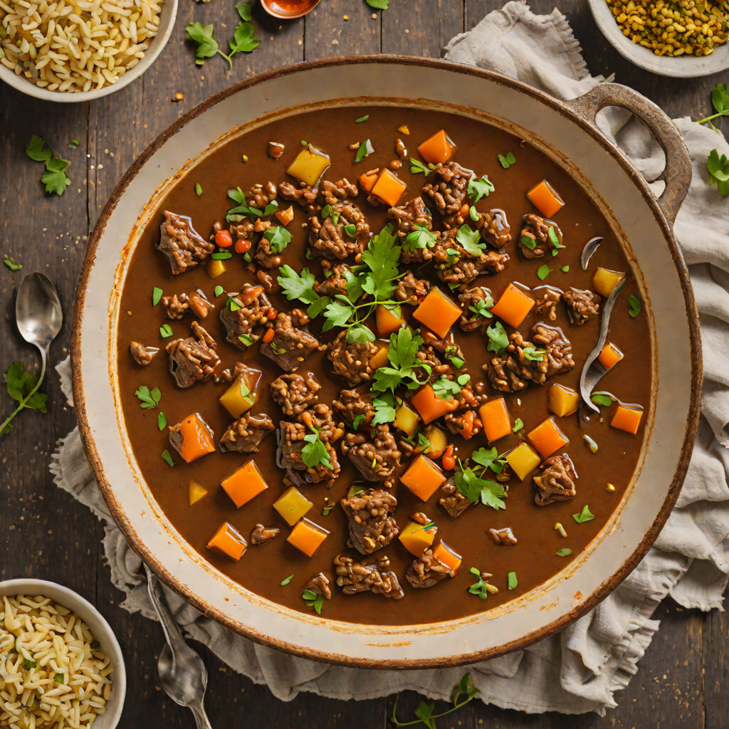 Coffee-Infused Ethiopian Spiced Lamb Stew