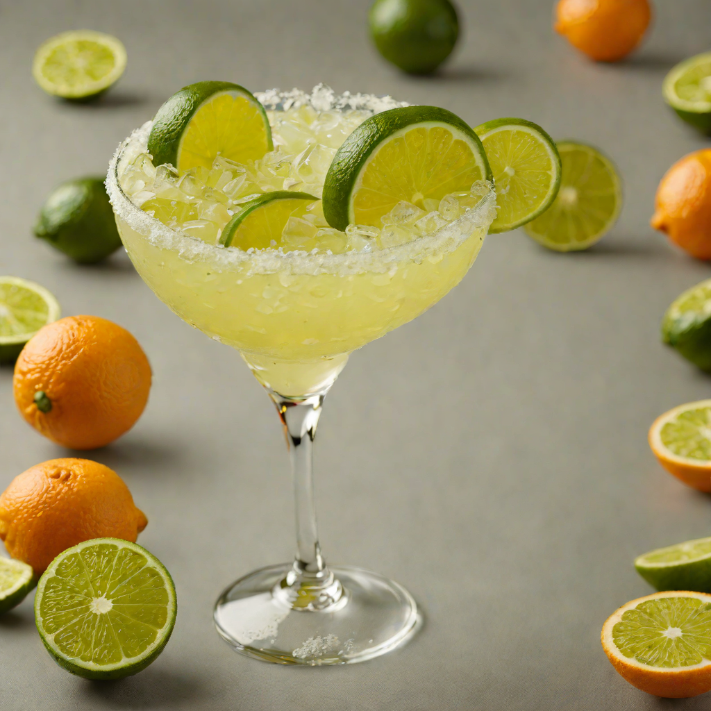 Citrus-Shaken Margarita with Lime and Triple Sec