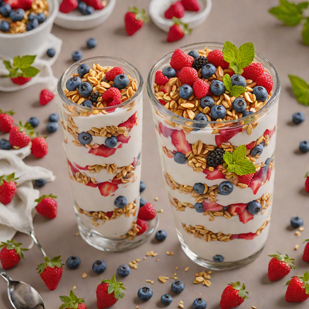 No-Bake Berry Yogurt Parfait for Kids