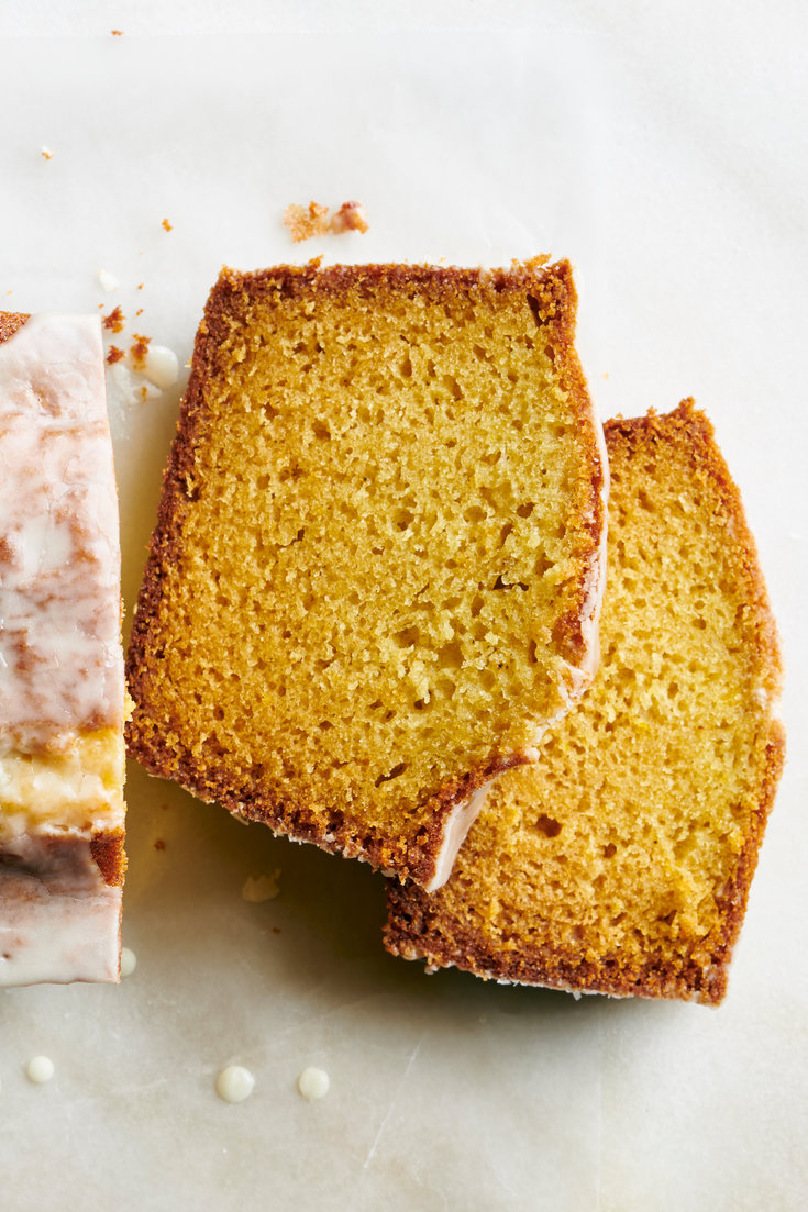Orange-Scented Olive Oil Cake with Honey Glaze