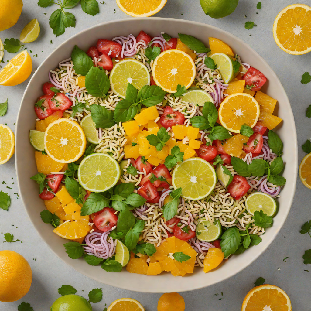 No-Cook Citrus and Herb Summer Bowl