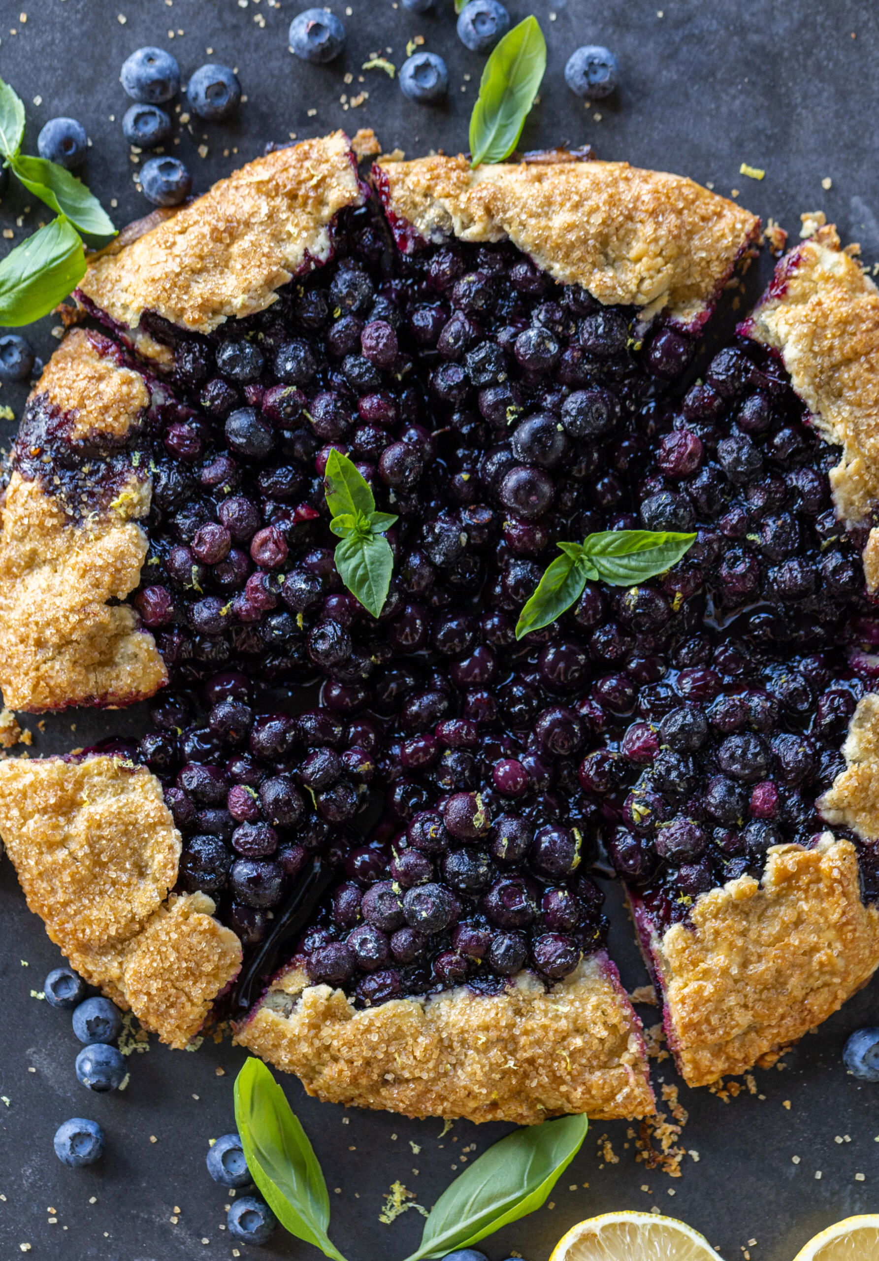Maple-Blueberry Galette