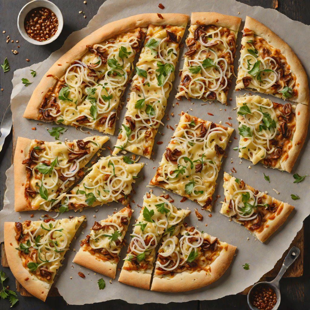 Caramelized Onion and Gruyère French Flatbread
