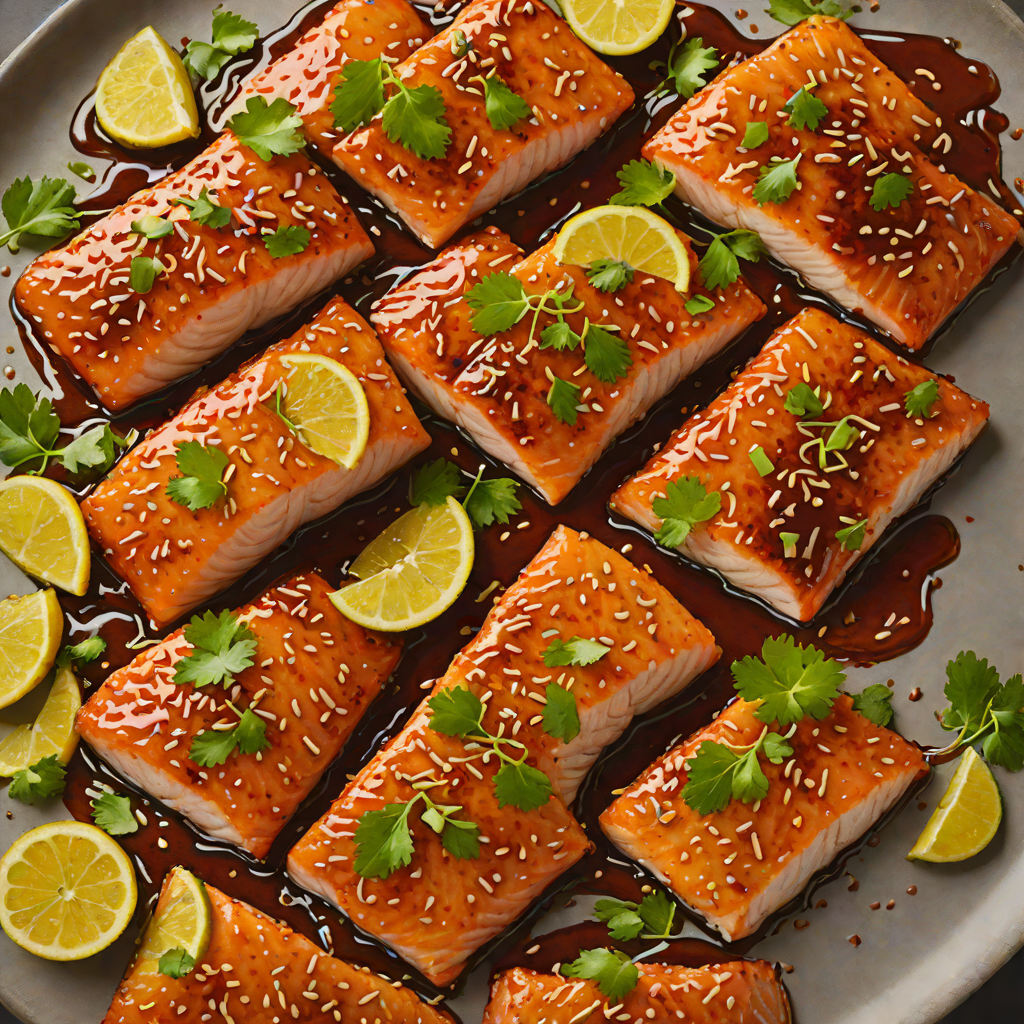 Shanghai Sweet Soy Glazed Red Fish Fillets