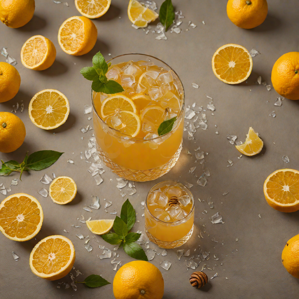 Whiskey Citrus Honey Sour