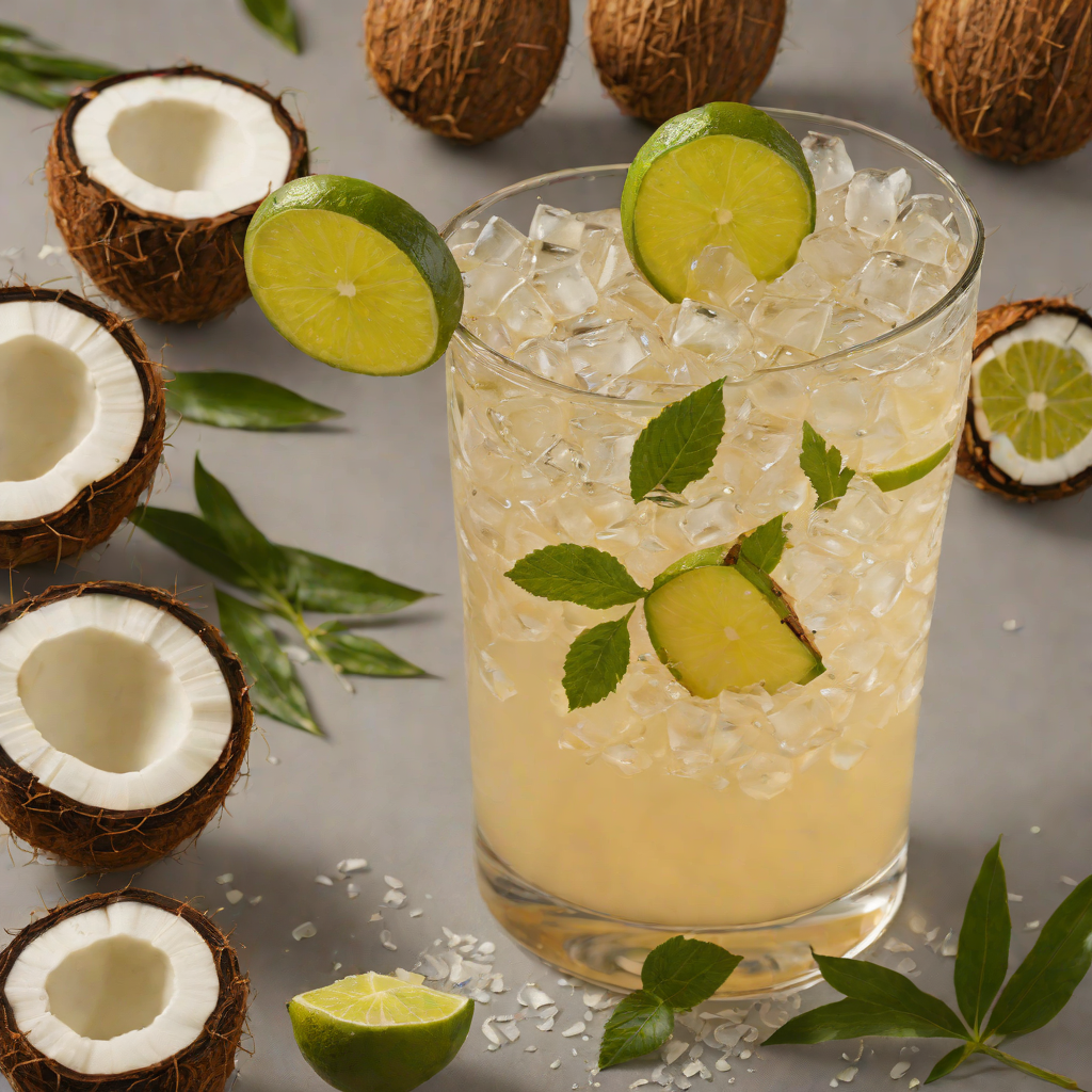 Tropical Coconut Rum Refresher