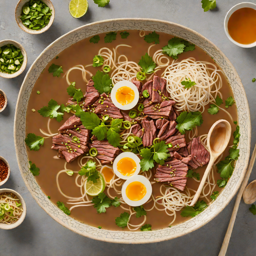 Spiced Wagyu Beef Pho with 24-Hour Bone Broth