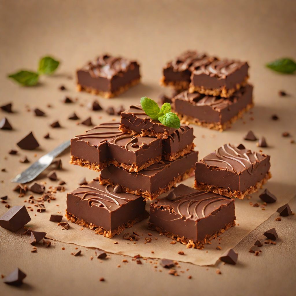 No-Bake Milo Chocolate Slice