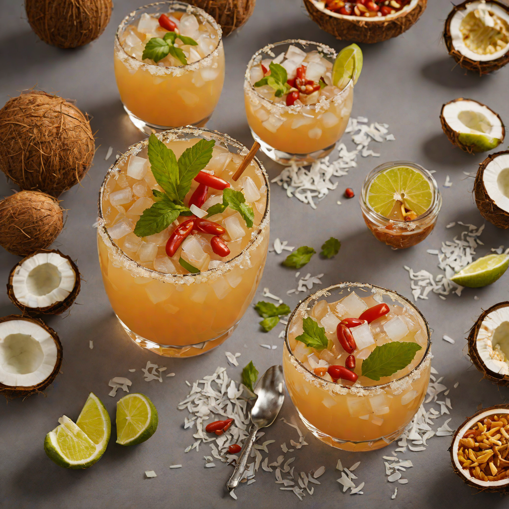 Coconut Chili Rum Punch