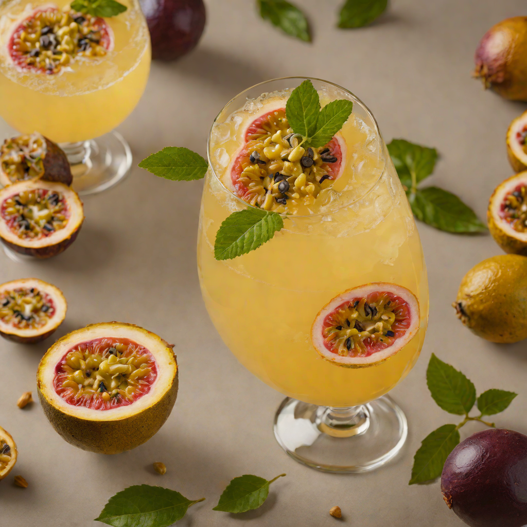 Double-Strain Passionfruit Rum Sour