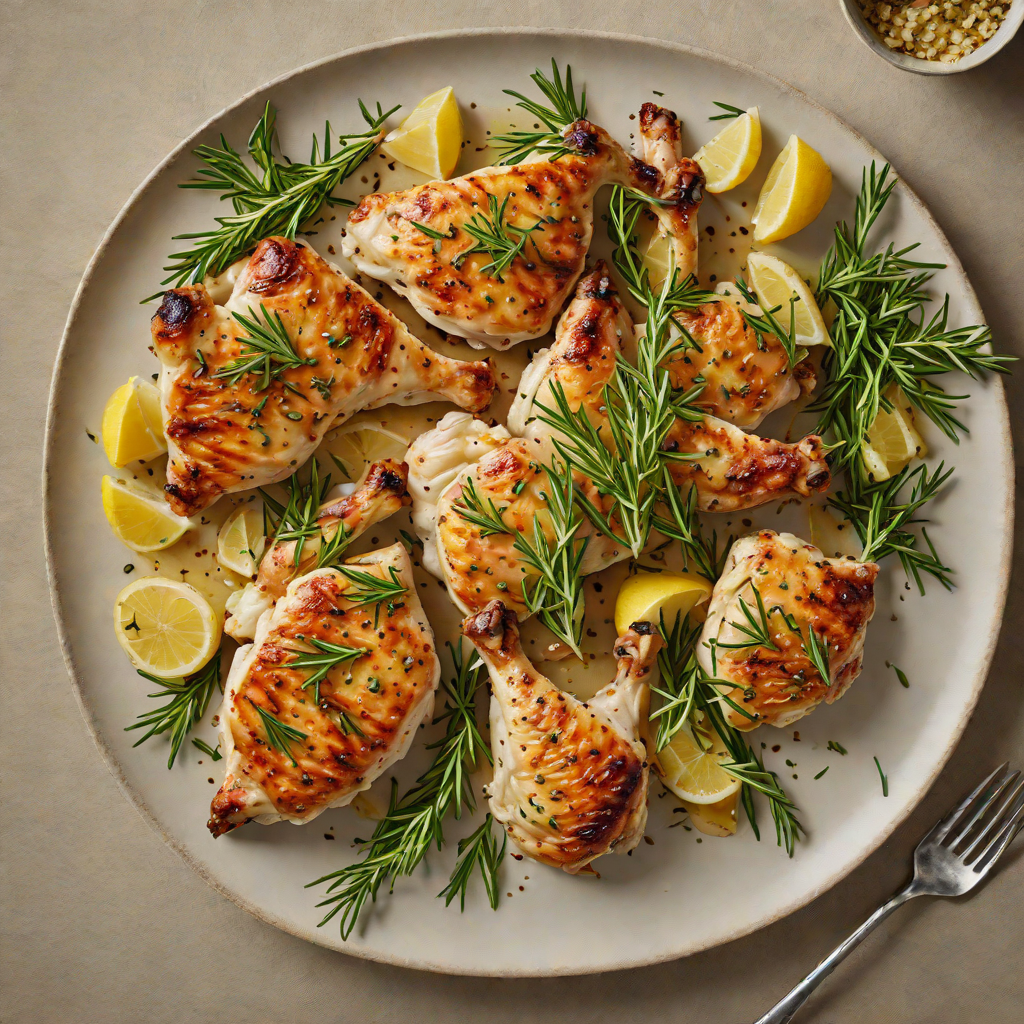 Pan-Seared Chicken with Fresh Rosemary and Garlic Butter