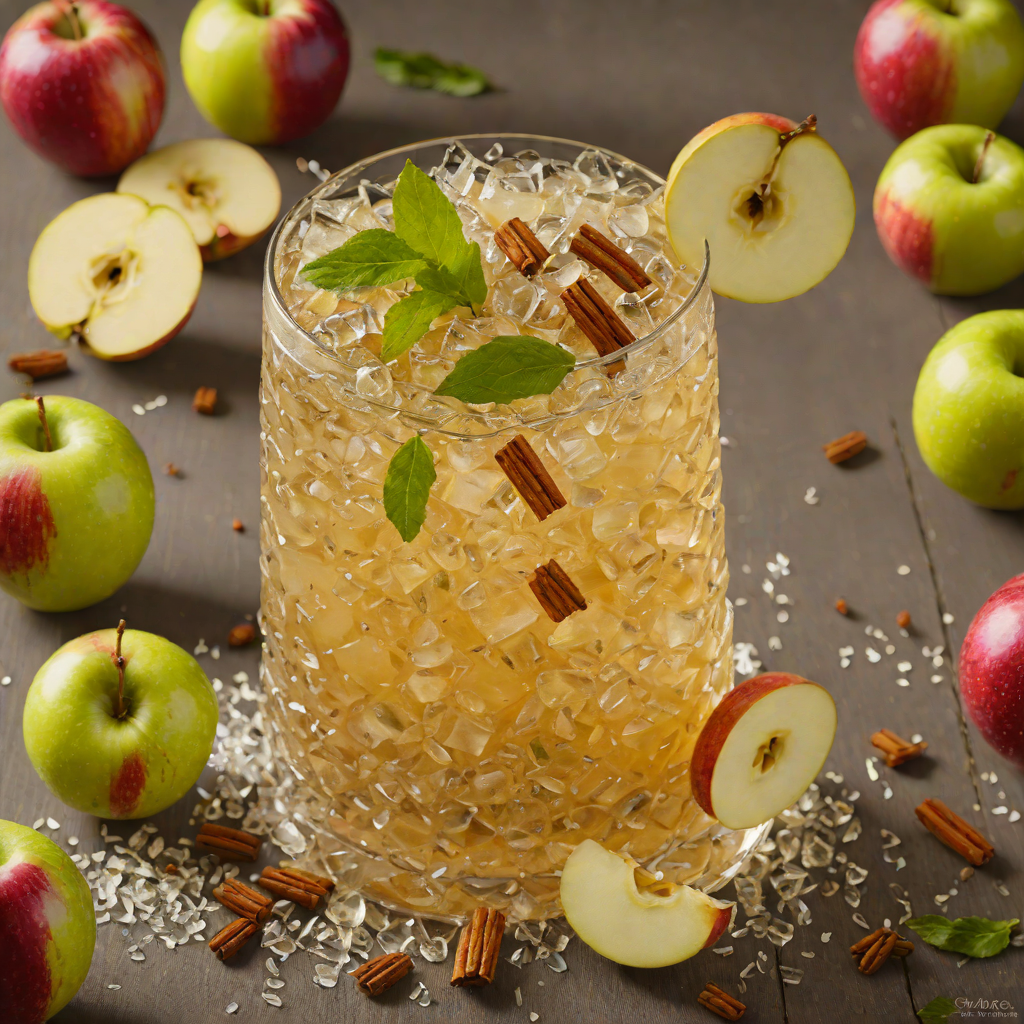 Sparkling Spiced Apple Cooler