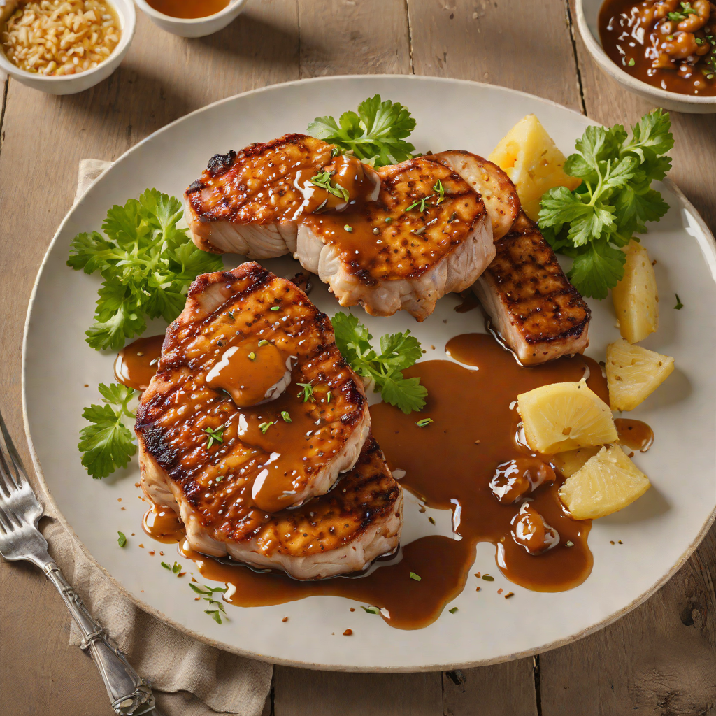 Pan-Seared Pork Chops with Mississippi Honey Glaze