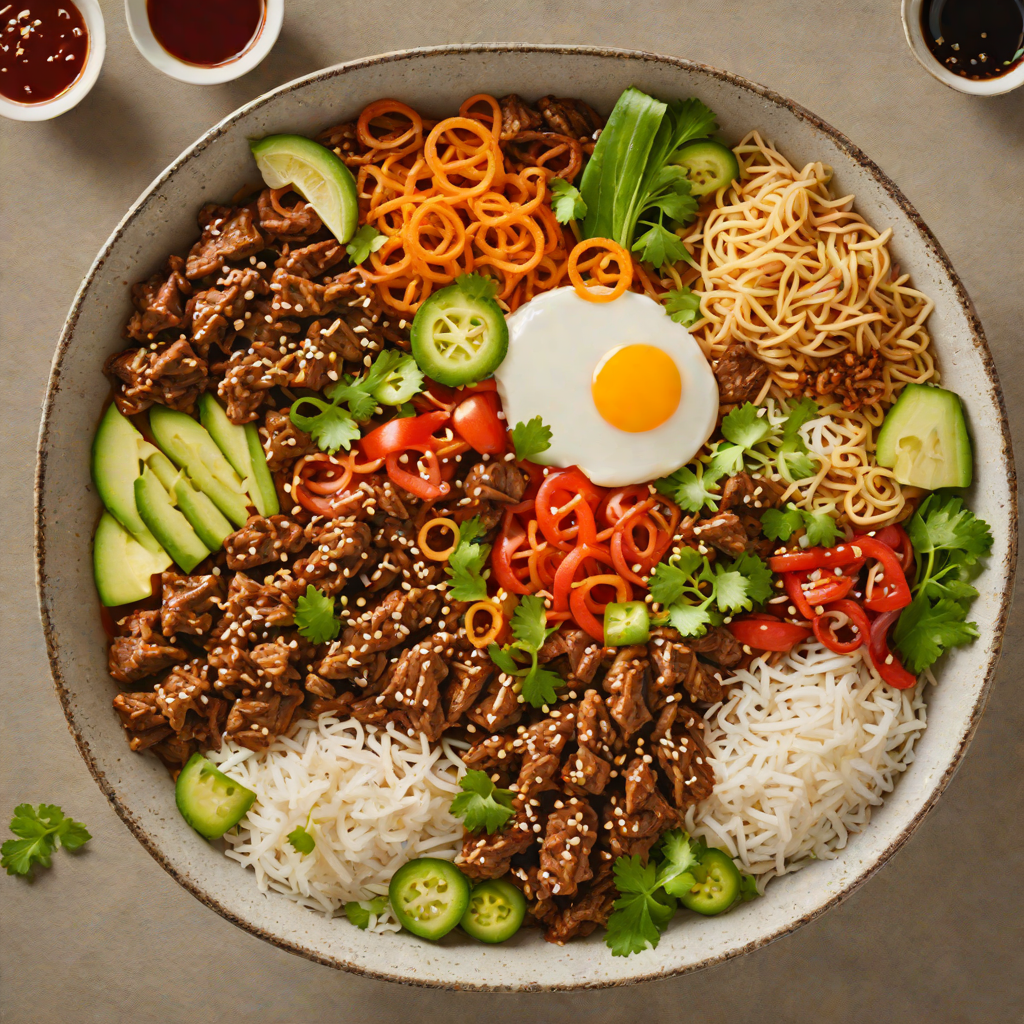 Spicy Korean-Style Beef Bulgogi Bowl