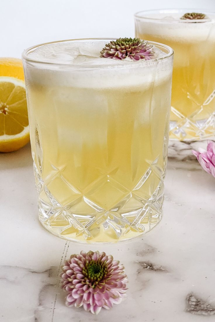 Elderflower Gin Sour