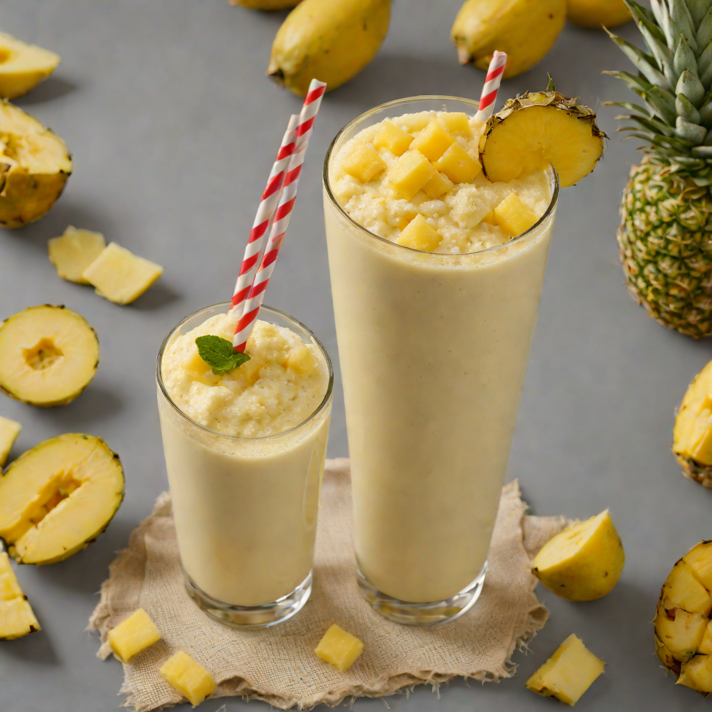 Frosty Mango Pineapple Smoothie