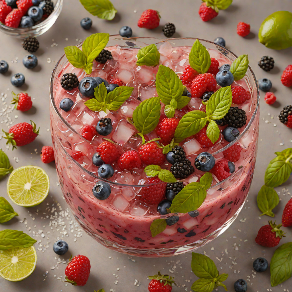 Popular Berry-Basil Smash