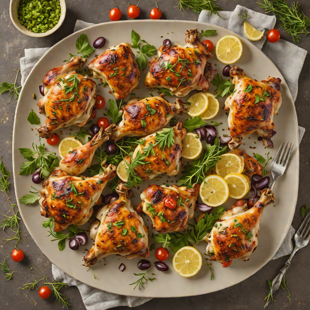 Mediterranean Herb-Roasted Regional Chicken Thighs